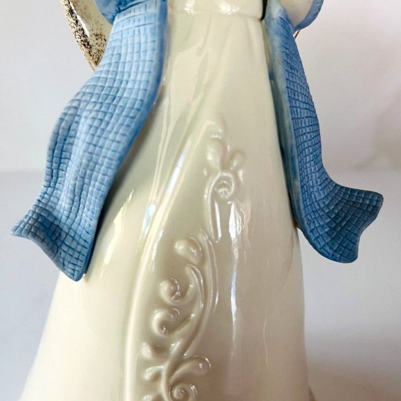Lenox Gifts of Grace 9" Angel Figurine *Faith/Wind Up  Musical/Porcelain Glossy - Picture 11 of 15